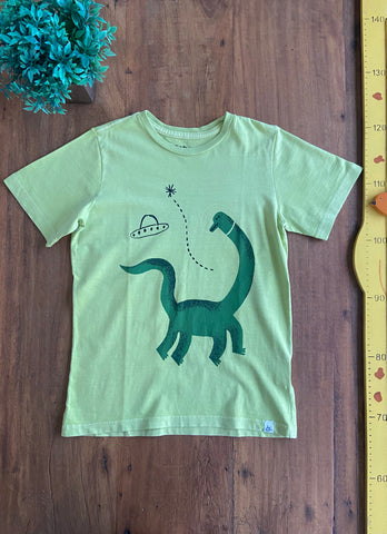 Camiseta Fábula Coleção Bento Verde TAM 8 Anos