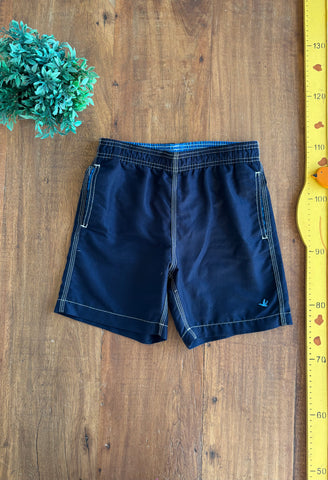 Shorts Infantil Brooksfield Tactel Azul TAM 8 Anos