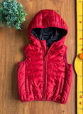 Colete Inverno Infantil Easy Baby Vermelho TAM 24 a 30 Meses