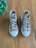 Tênis All Star Converse Lugged Lift Gliter Rosa Gold Platform TAM 28-29 US 12 18 cm
