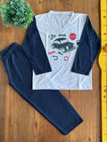 Pijama Infantil Inverno Fusca TAM 8 Anos