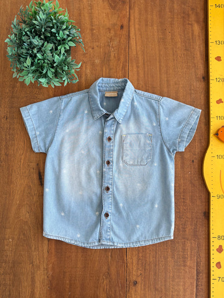 Camisa Milon Jeans Infantil TAM 2 Anos