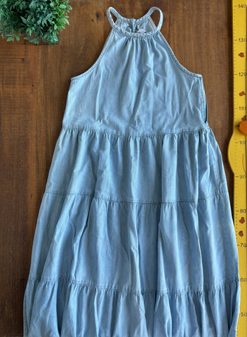 Vestido Jeans Zara Zíper Lateral TAM 13/14 Anos 164 cm