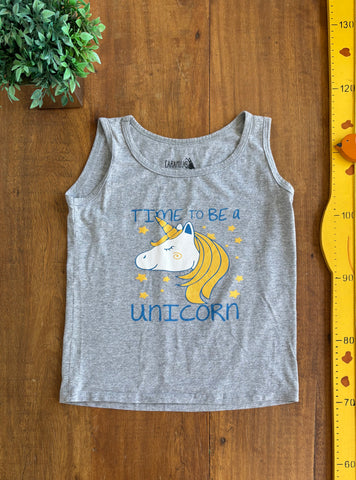 Regata Infantil Unicornio Caramujo TAM 10 Anos