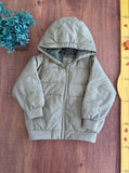 Jaqueta Infatil Puffer Zara Verde TAM 18 a 24 Meses