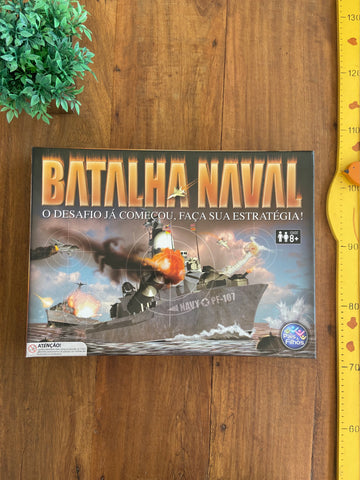Jogo Batalha Naval Tabuleiro - Pais & Filhos