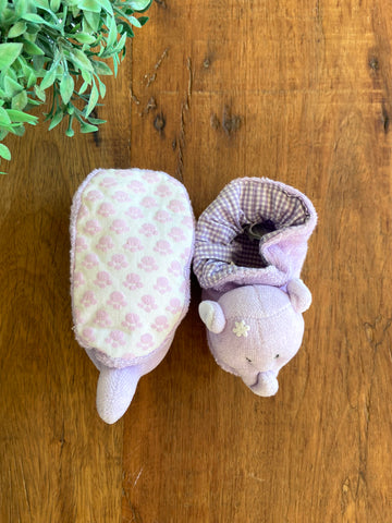 Pantufa Bebê Elefante Lilás Zip Toys | Usada TAM 18