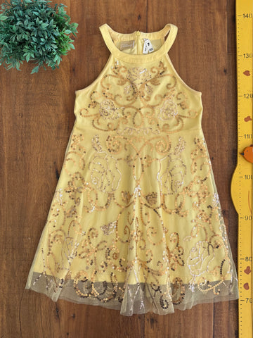Vestido Infantil Tule Lantejoulas Cotton on Kids TAM 7 Anos