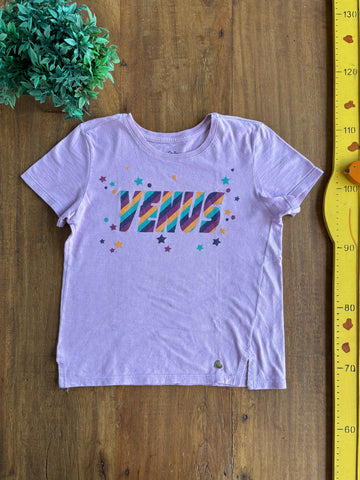 Camiseta Le Lis Petit Lilás TAM 12 Anos