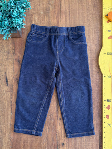 Calça Moletom Jeans Carter´s TAM 24 Meses