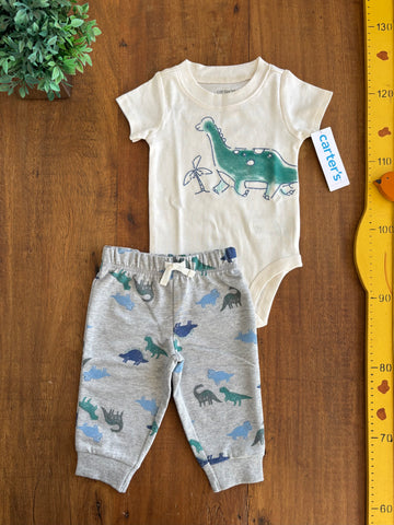 Conjunto Infantil Carter's Body e Calca Novo TAM 6 Meses