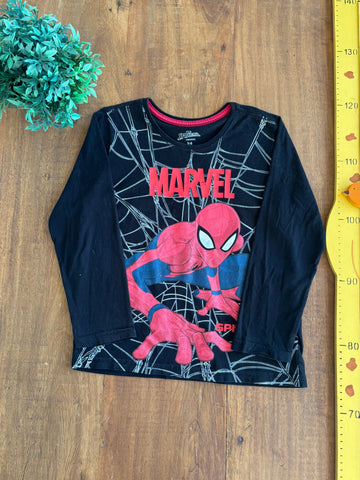 Camiseta Infantil Spiderman Marvel TAM 5/6 Anos