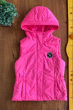 Colete Puffer Abercrombie Feminino Gorro TAM 12 a 14 Anos