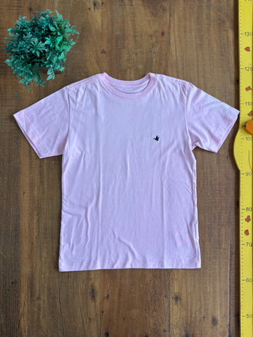 Camiseta Infantil Brooksfield Rosa TAM 8 Anos