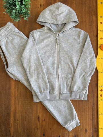 Conjunto Moletom Forrado Casaco e Calca Marisa Teen TAM 10 Anos