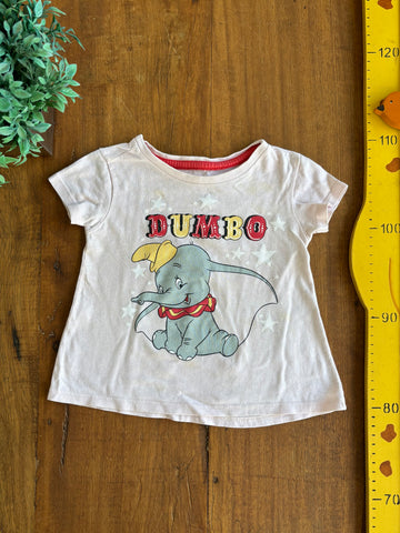 Camiseta Disney Dumbo TAM 1 Ano