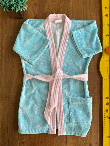 Roupao Infantil Atoalhado Frozen lush Momi TAM 8 a 10 Anos