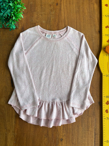 Blusa Infantil GAP Soft Macia Rosa TAM 4/5 Anos