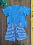 Pijama Infantil Verão Kid Dog Azul TAM 8 Anos