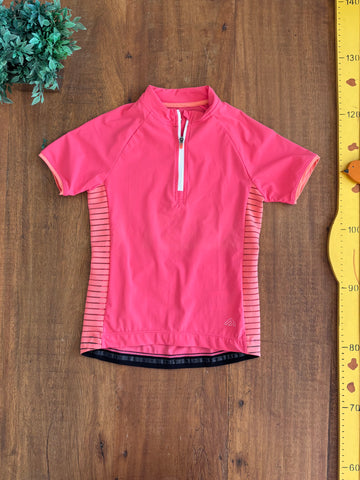 Camisa Ciclismo Infantil Black Mountain Rosa TAM 8 anos
