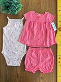 Conjunto Infantil Carter's Body e Blusa Novo TAM 24 Meses