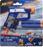 2 Lançadores Nerf Elite Jolt Original com 5 Dardos TAM 15 X 16 cm