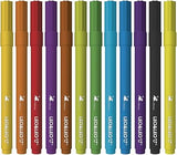 Kit Escolar Novo Lacrado Caneta Hidrocor - Lapis de Cor - Giz de Cera  (3 itens) Leo&Leo KIT03