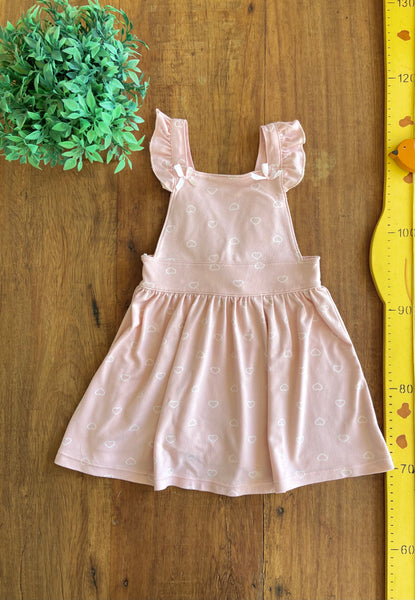 Vestido Emma & Elsa Rosa | Usado | Bebe TAM 2 Anos