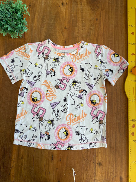 Camiseta Infantil Snoopy TAM 12 Anos