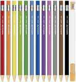 Kit Escolar Lapiseira, Apontador Bola, Marca texto, Borracha e Lápis Perto 2HB NOVO Leo&Leo