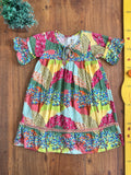 Vestido Infantil Precoce Estampado TAM 8 Anos
