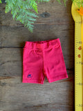 Shorts Vermelho Estampa Cavalinho TAM 6 Meses