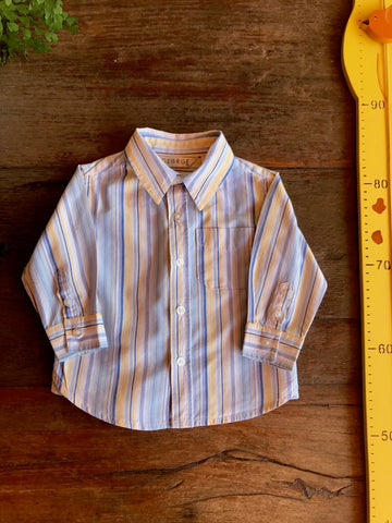 Camisa Social Listrada George TAM 12 Meses