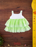 Vestido Bebe First Impressions Regata Verde TAM 3 Meses