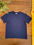 Camiseta Azul Marinho Lisa Zara TAM 10 Anos