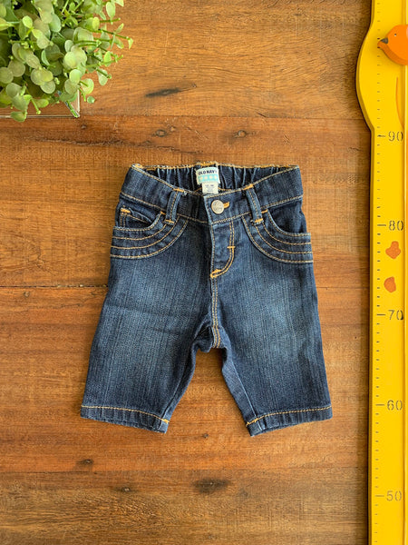 Bermuda Jeans  Old Navy TAM 12 a 18 Meses