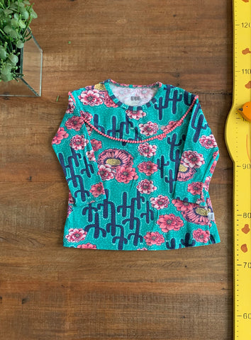 Camiseta Cactos PUC TAM 12 Meses