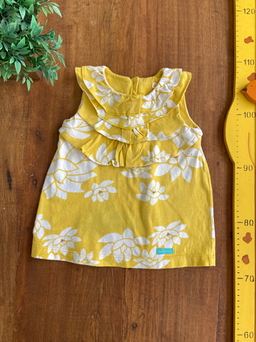 Vestido Green Amarelo TAM 6 Meses