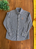 Camisa Sergio K. Bambini Xadrez Azul TAM 8 Anos