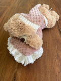 Urso De Pelúcia Gorro Dormindo com Travesseiro Brics 37 cm