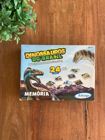 Jogo da Memória Dinossauros do Brasil- Xalingo