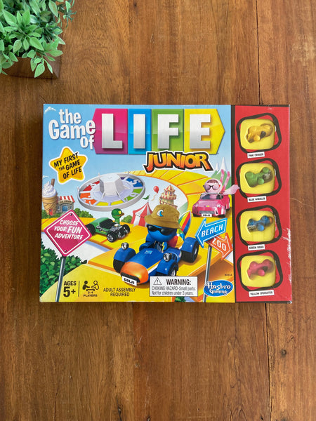 Jogo da Vida Junior Hasbro Game 98,90 – Sabia Brecho Infantil