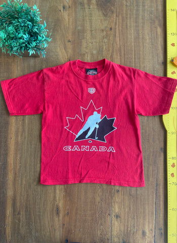 Camiseta Canadá Vermelha TAM 6/7 Anos