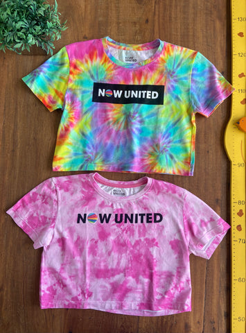 Kit Camiseta e Croped Now United TAM 14 Anos