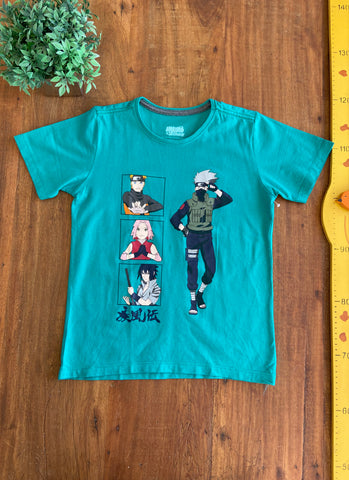 Camiseta Naruto Verde TAM 9-10 Anos 28,90
