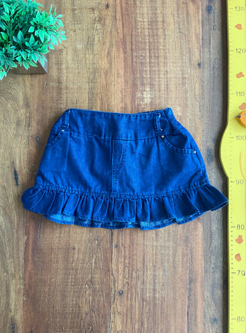 Saia Jeans Molekada TAM 8 Anos