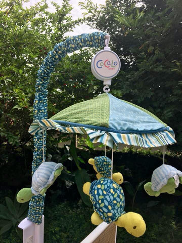 Mobile Musical Tartaruga Verde Cocalo Baby